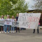 Schulstreik an der Ernst-Göbel-Schule in Höchst