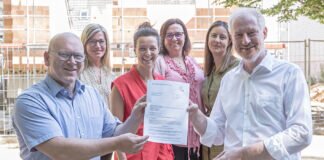 Übergabe des Förderbescheides