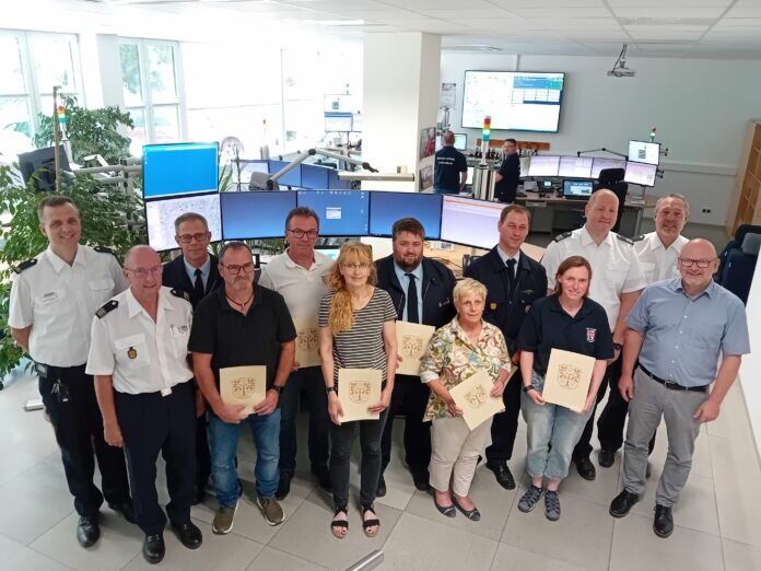 Urkunden Fachberater Feuerwehr und Führungskräfte