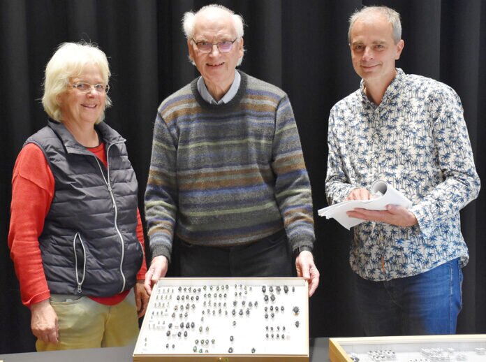 Insektenkundler Waltraud Dieler Werner Horn mit Prof. Blüthgen