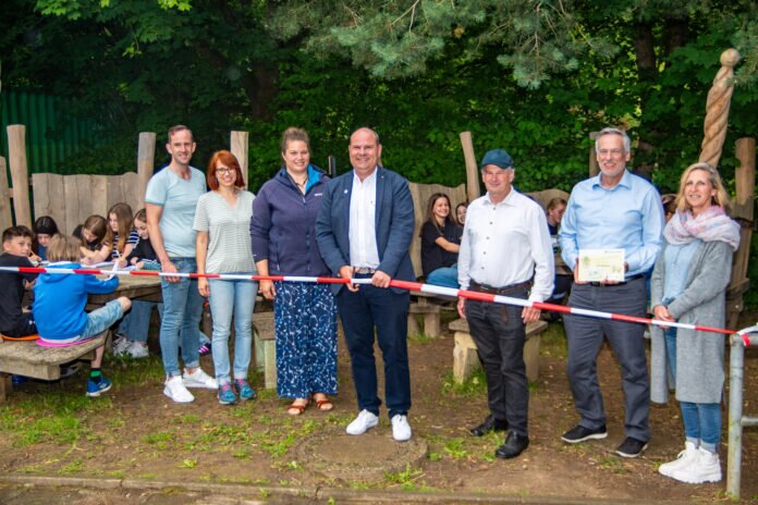 Einweihung grünes Klassenzimmer