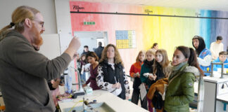 Buntes Programm beim Schnuppertag der Ernst-Göbel-Schule