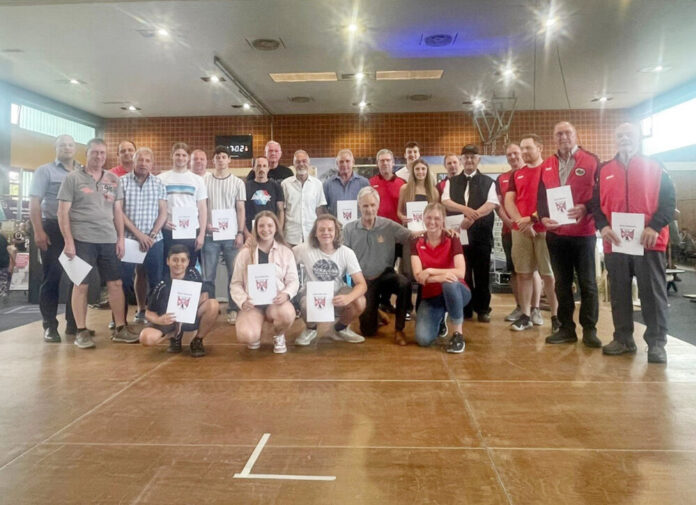 Erfolgreiche Sportler werden geehrt. Foto: Stadt Oberzent