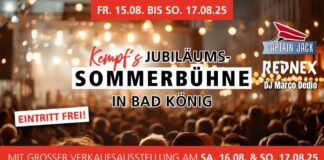 Das 30-jährige Jubiläum von Möbel Kempf in Bad König wird gefeiert!