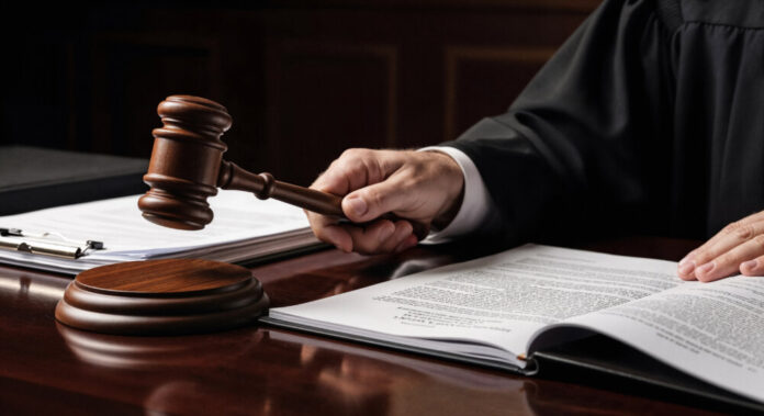 richter-mit-hammer-im-gerichtssaal