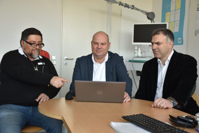 Besprechung im Gesundheitsamt