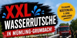 Riesenrutsche sorgt für Sommer-Spaß