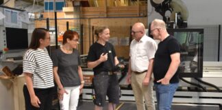 Schreinerei setzt auf Werte und Hightech