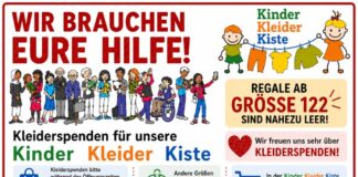 Kinder-Kleiderkiste bittet dringend um Kleiderspenden