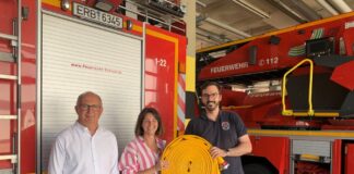 Feuerwehrschläuche bekommen zweites Leben