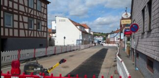 Michelstadt teilweise dicht