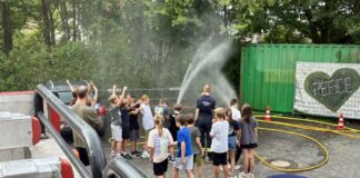 Brandschutzerziehung an der GAZ Reichelsheim