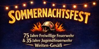 75 Jahre Feuerwehr Weiten-Gesäß