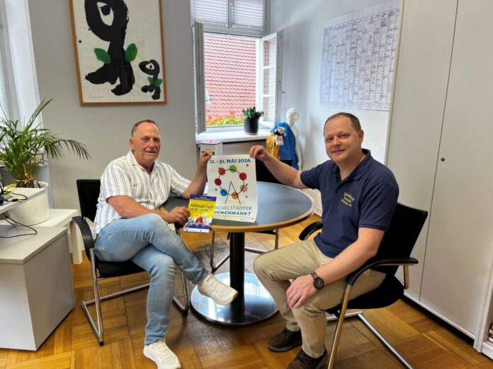 Heinz Seitz und Sebastian Volk Bienenmark Spende 2026