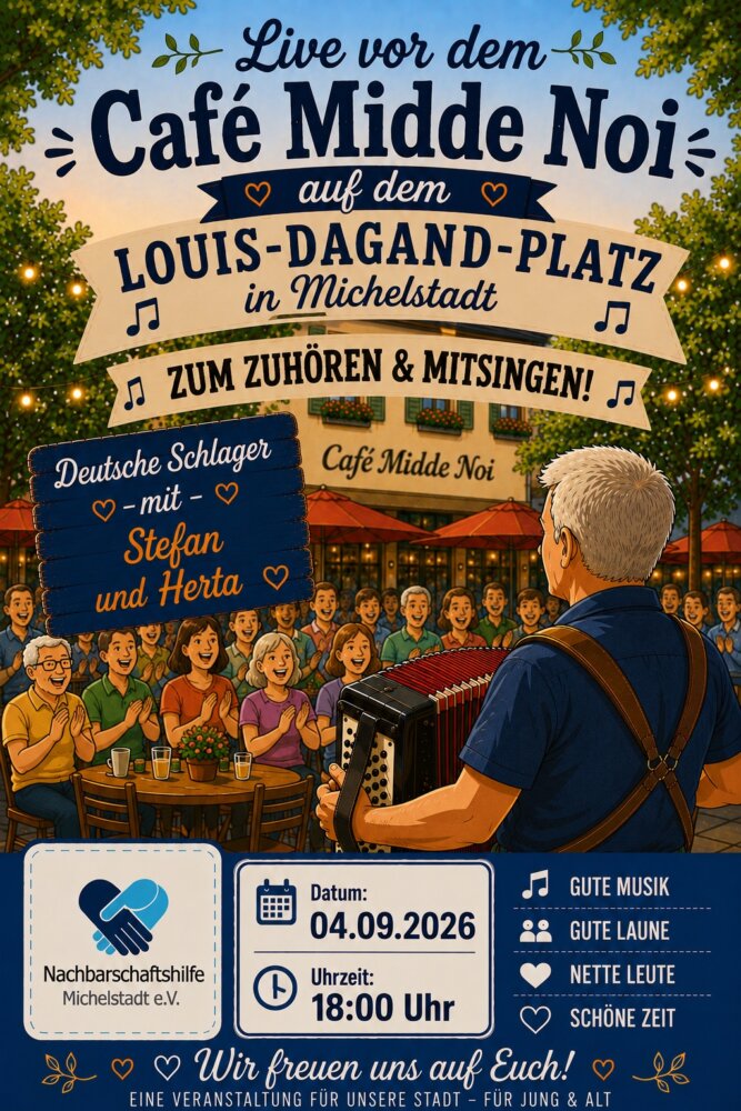 Plakat Zuhören und Mitsingen