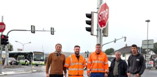 Neuer Fußgängerüberweg über den Hammerweg