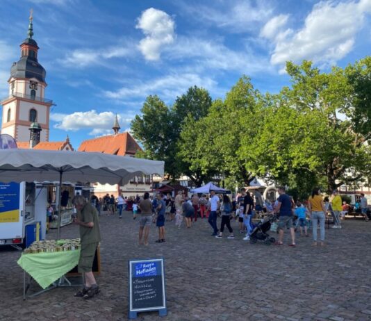 Heute öffnet der Erbacher Schlossmarkt