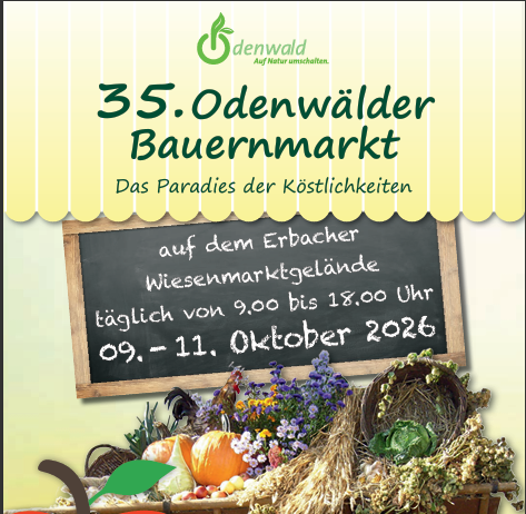 Odenwälder Bauernmarkt in Erbach