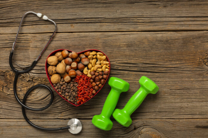 box-nuts-spices-wood-table